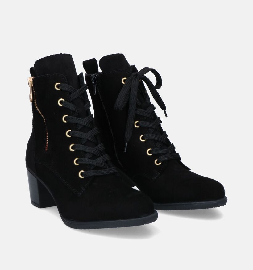 Rieker Bottines à lacets en Noir pour femmes (331603)