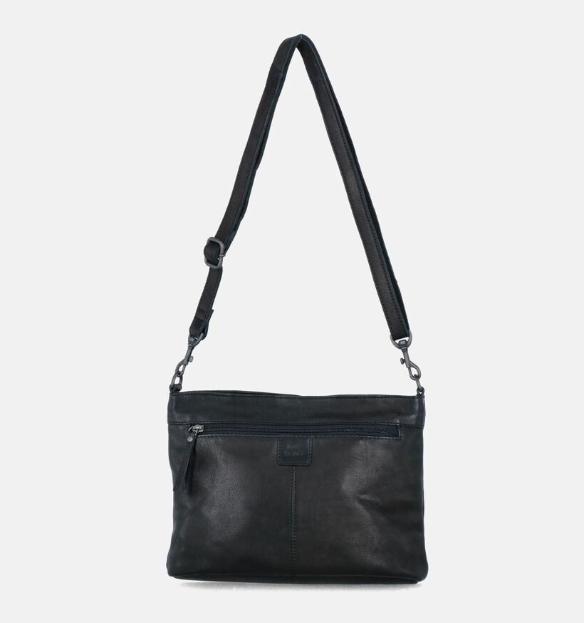 Bear Design Sac port&eacute; crois&eacute; en Noir pour femmes (382126)
