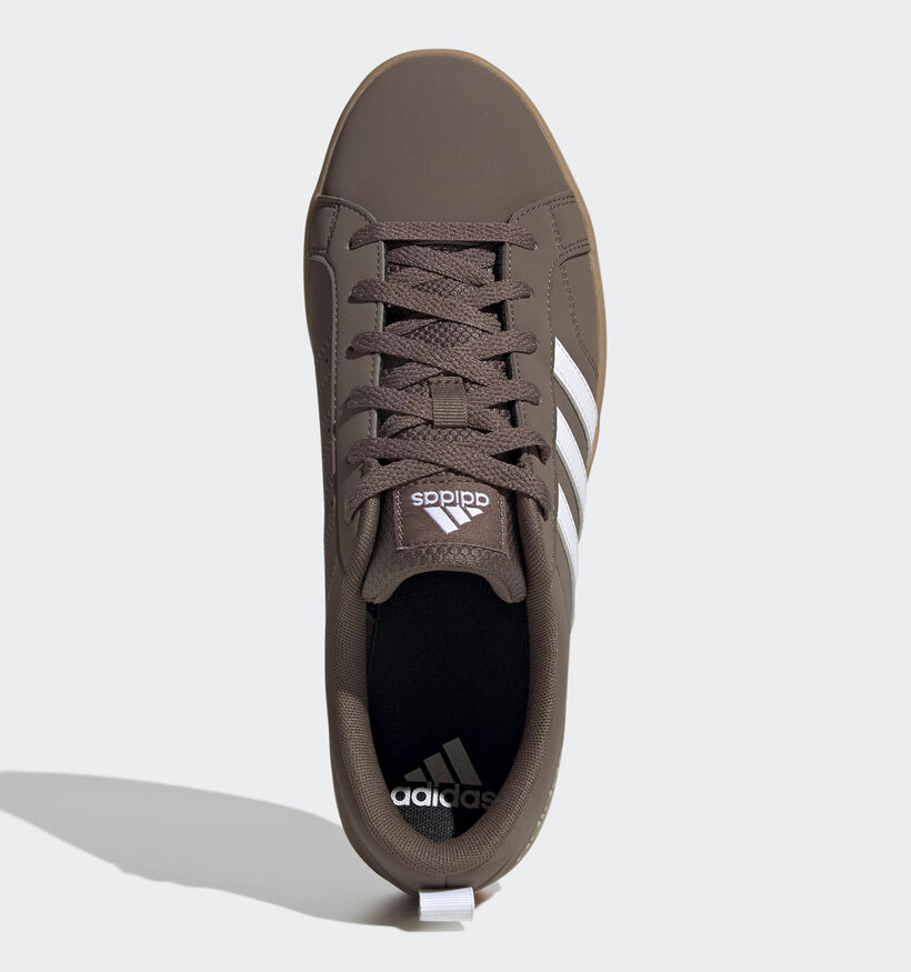 adidas VS Pace Baskets basses en Brun pour hommes (375505) - pour semelles orthop&eacute;diques