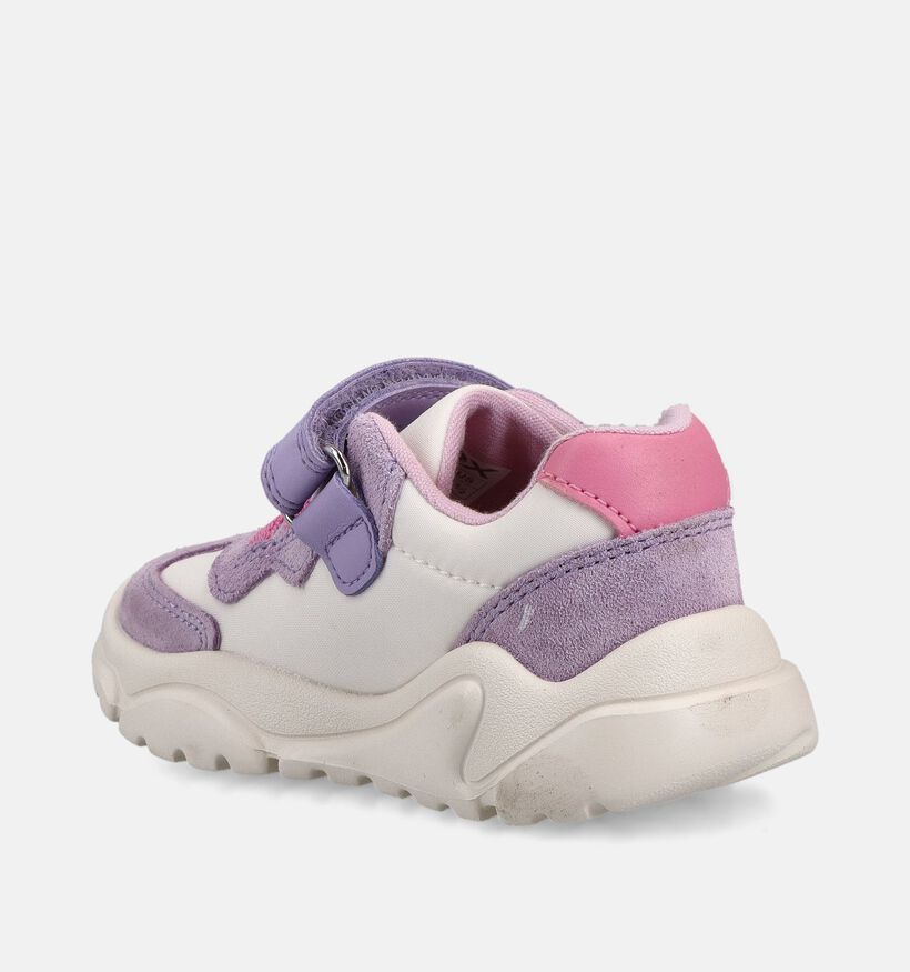 Geox Baskets pour b&eacute;b&eacute; en Lilas pour filles (368430) - pour semelles orthop&eacute;diques