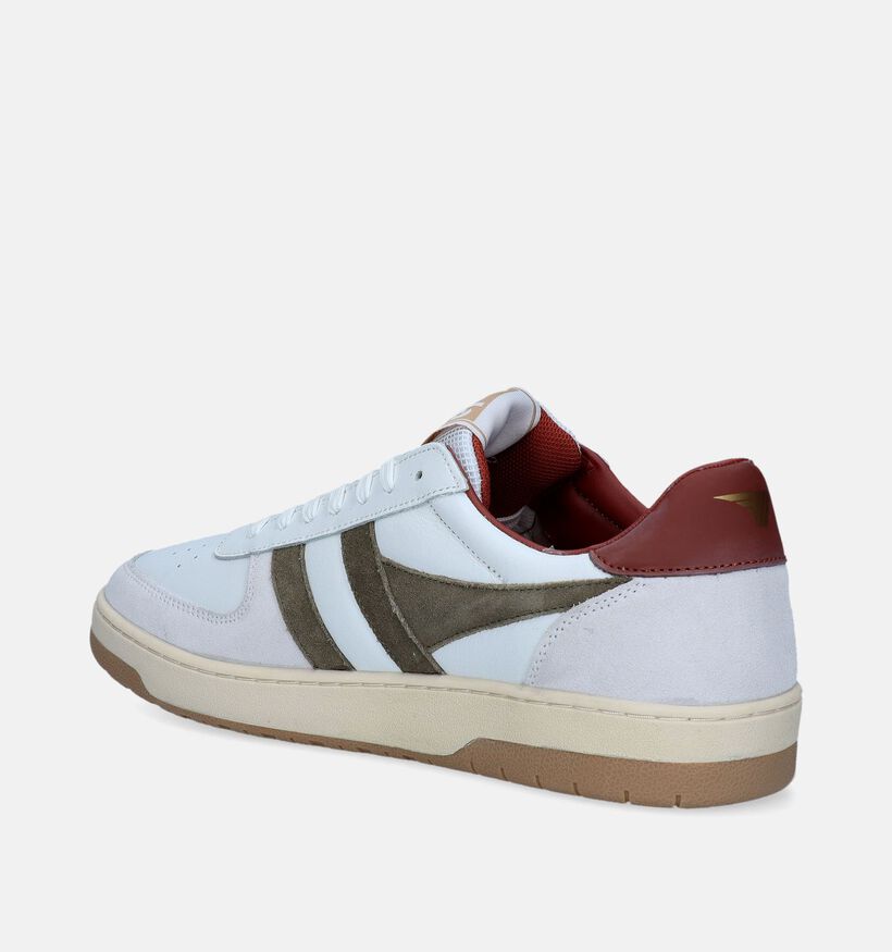 Gola Hawk Witte Sneakers voor heren (336343) - geschikt voor steunzolen