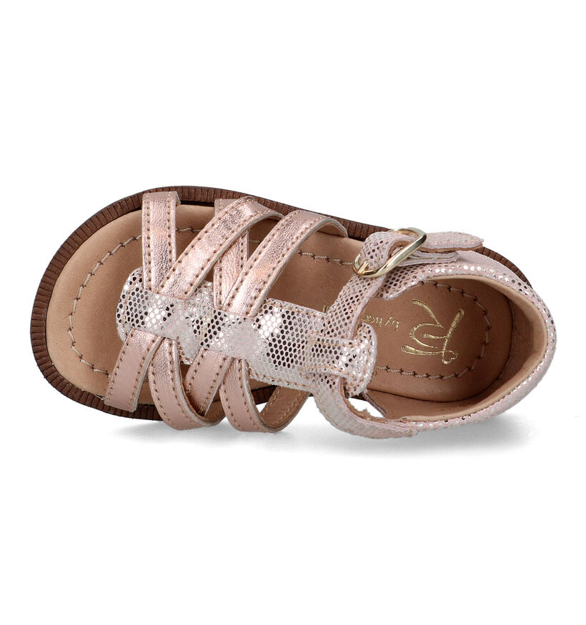 FR by Romagnoli Sandales pour bébé en Or rose pour filles (324443)