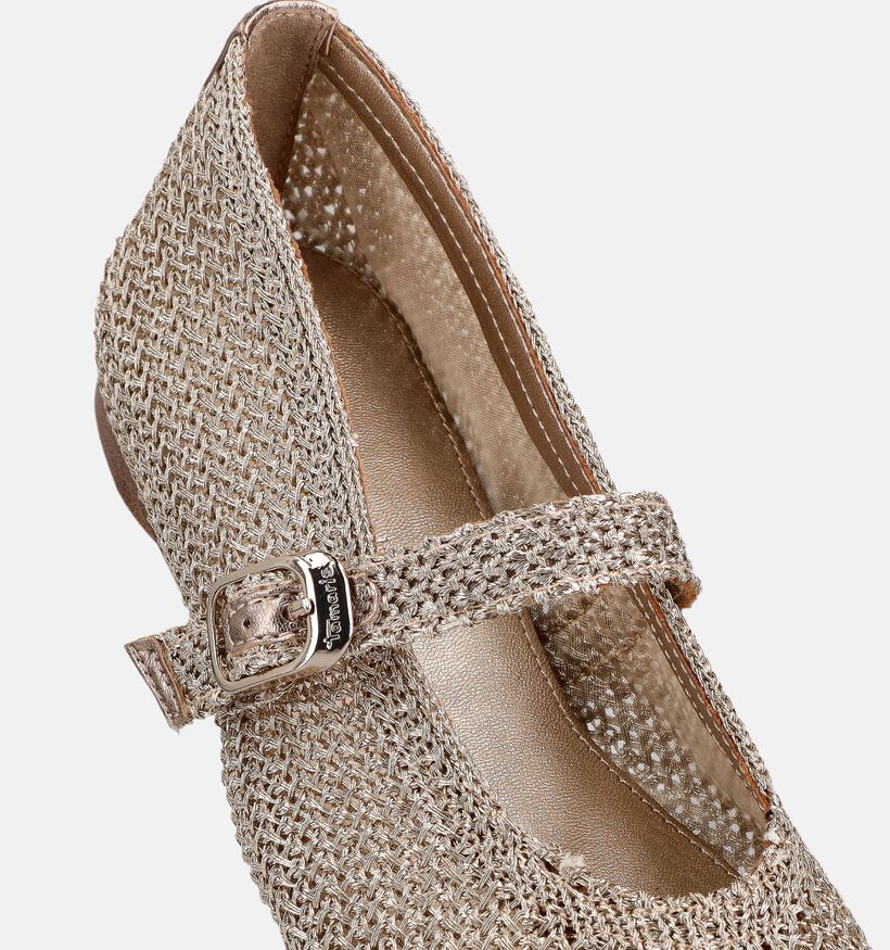 Tamaris Bronzen Ballerina's met Bandje voor dames (367610)