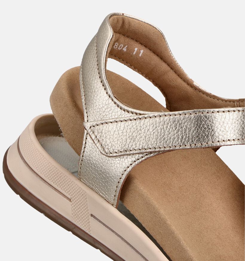 Ara Osaka Sandales en Or pour femmes (370815) - pour semelles orthop&eacute;diques