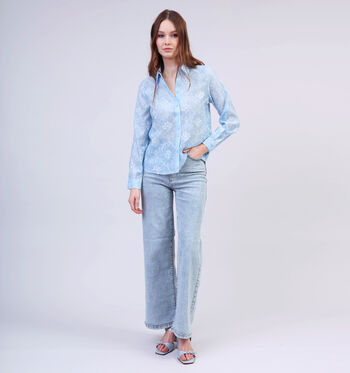 Vero Moda Blouses Blauw