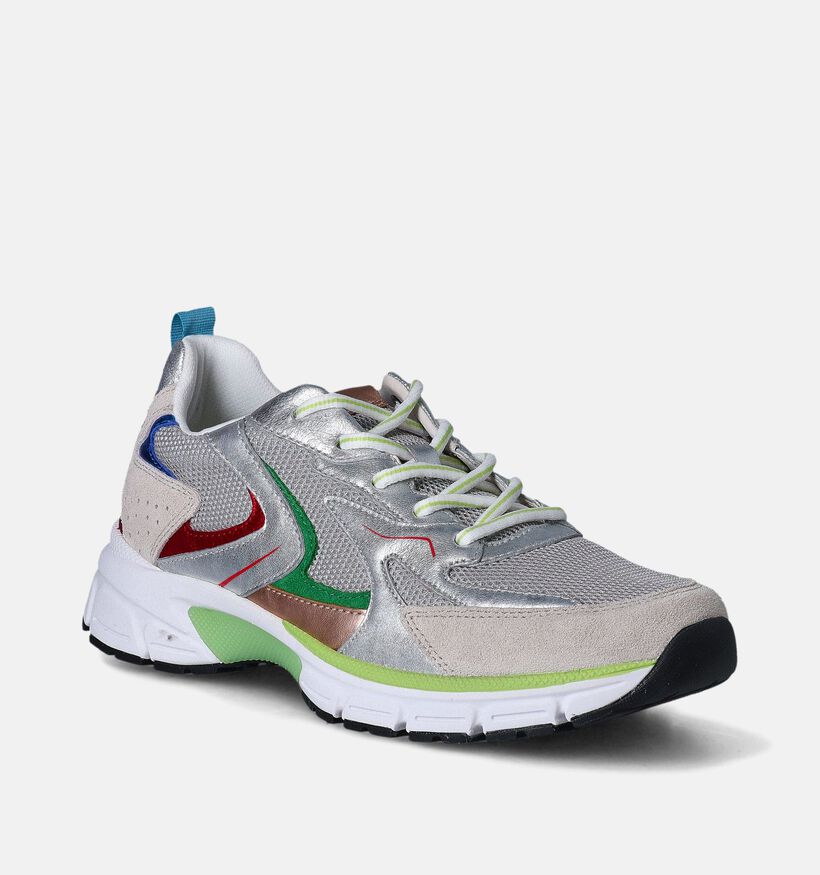 Gabor Grijze Sneakers voor dames (355043) - geschikt voor steunzolen