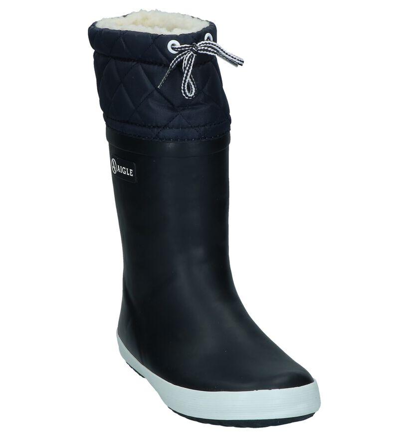 Aigle Bottes de pluie en Bleu foncé pour filles, garçons (124209) - pour semelles orthopédiques