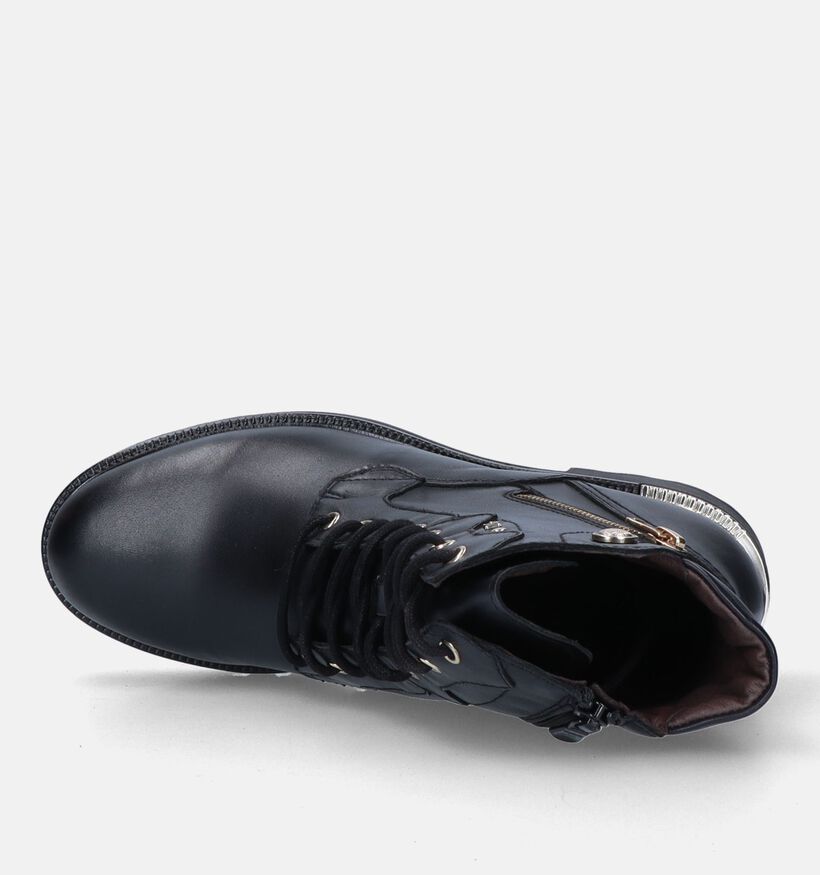 Aurora Boots à lacets en Noir pour femmes (329934)