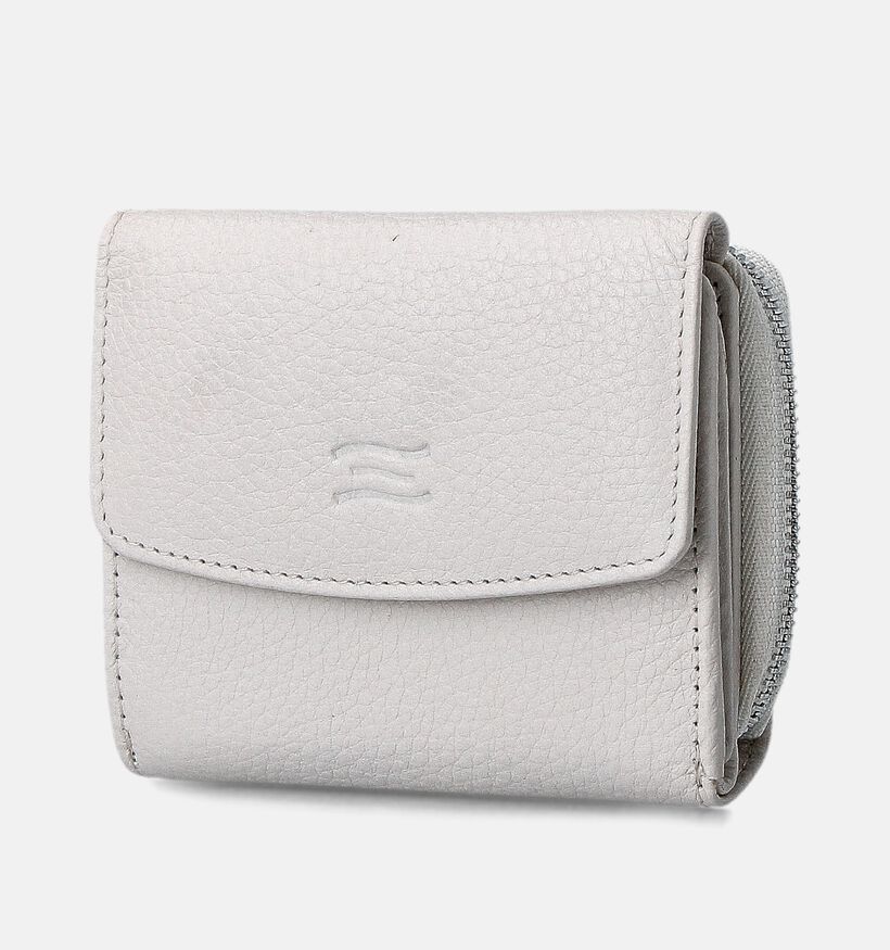 Crinkles Ecru Ritsportemonnee voor dames (373830)