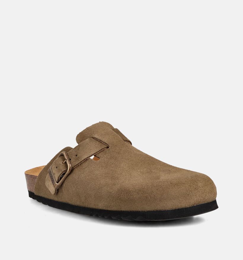 Scholl Olivier Kakigroene Clogs voor heren (369896)