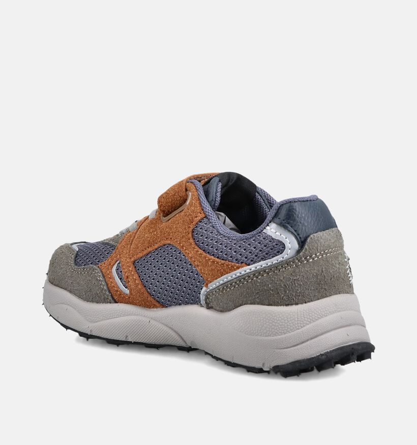 SJ Donkergrijze Lage Sneakers voor jongens (379346)