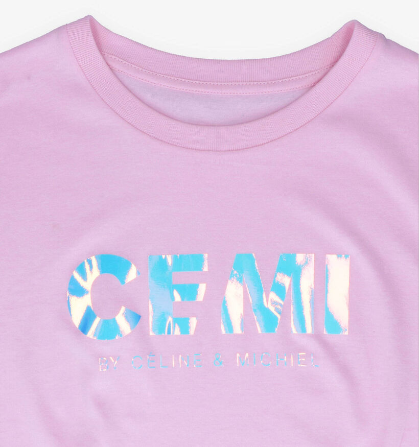 CEMI Mini Creator T-shirt en Rose pour filles (333862)