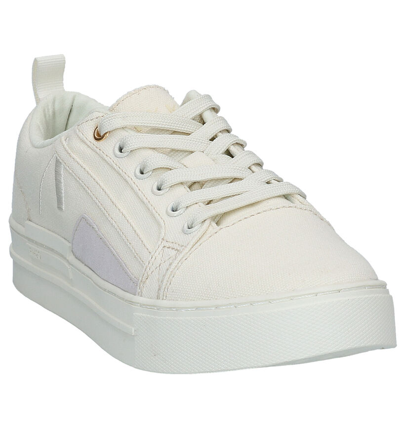 ARKK Sommr Canvas Witte Sneakers in nubuck (292634)
