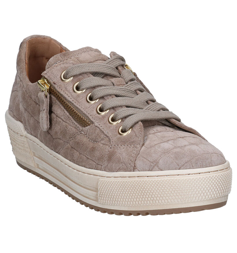 Gabor OptiFit Chaussures à lacets en Gris en daim (297405)