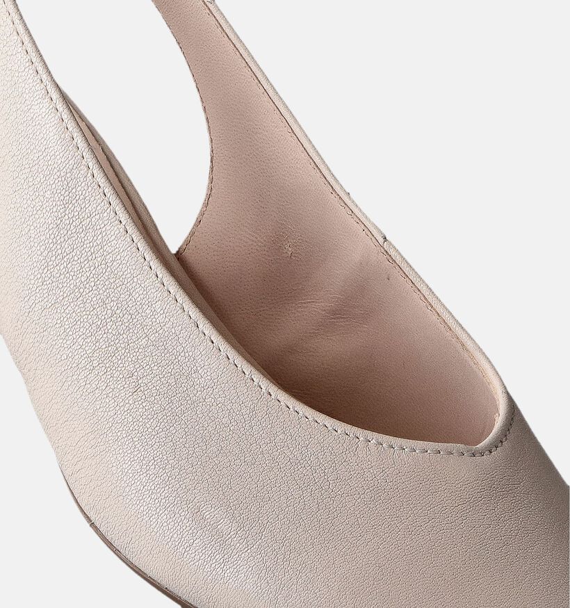 Gabor Ecru Slingback pumps voor dames (355014)