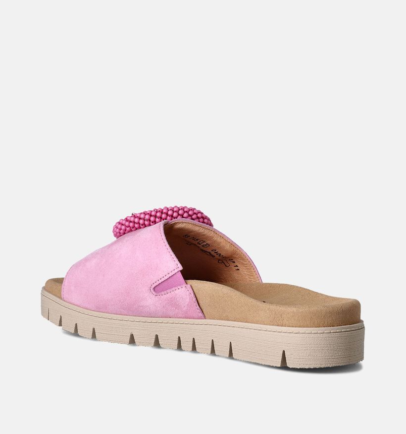 Gabor Nu-pieds en Rose pour femmes (356660) - pour semelles orthopédiques
