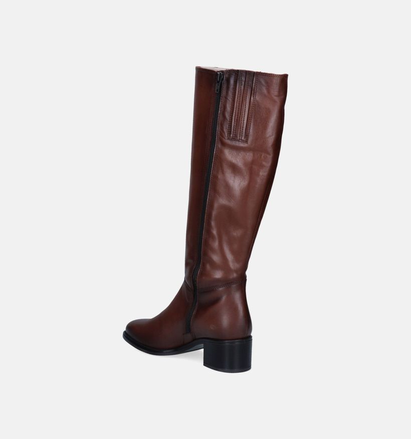 Laurent David 2 Cola 300 Bottes Hautes en Cognac pour femmes (348571)