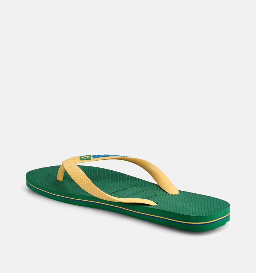Havaianas Brasil Groene Teenslippers voor heren (373003)
