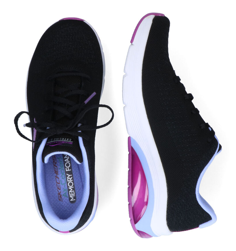 Skechers Skech-air Baskets en Noir pour femmes (295613)