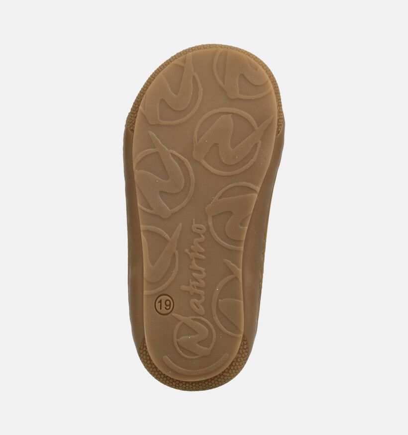 Naturino Corkel VL Grijze Babyschoenen voor jongens (380162) - geschikt voor steunzolen