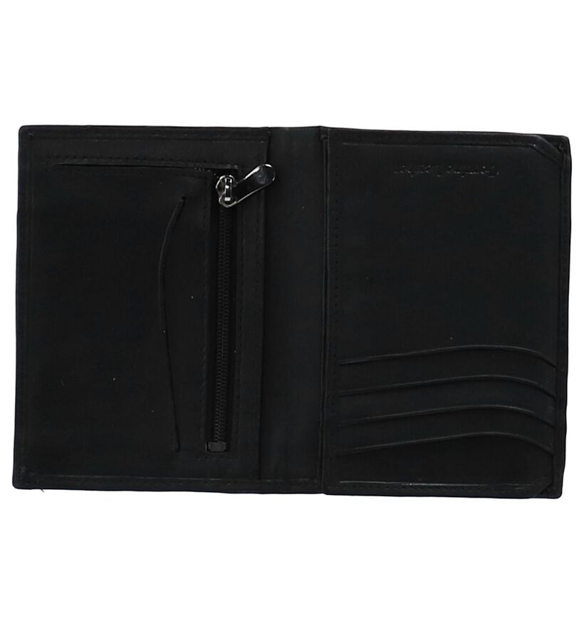 Crinkles Zwarte Portefeuille voor heren (349858)