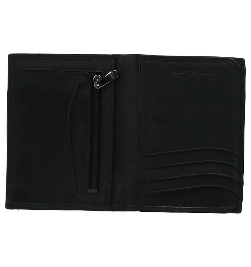 Crinkles Portefeuille en Noir pour hommes (340551)