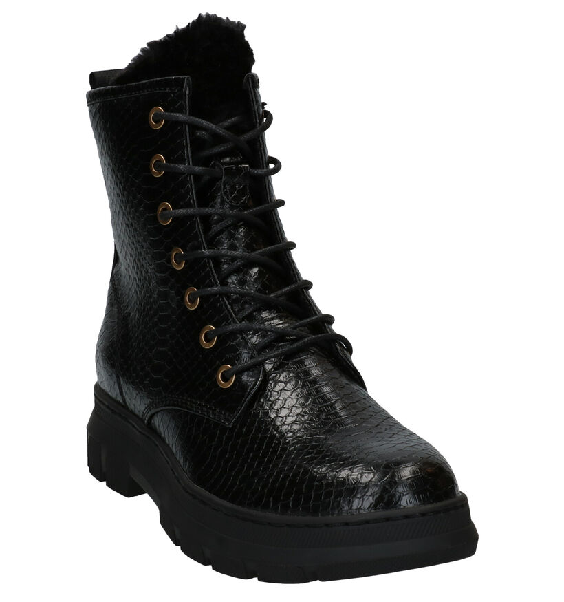 Youh! Zwarte Boots in kunstleer (278735)