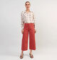 Vero Moda Wild Kayla Bordeaux Wijde Broek L32 voor dames (353147)