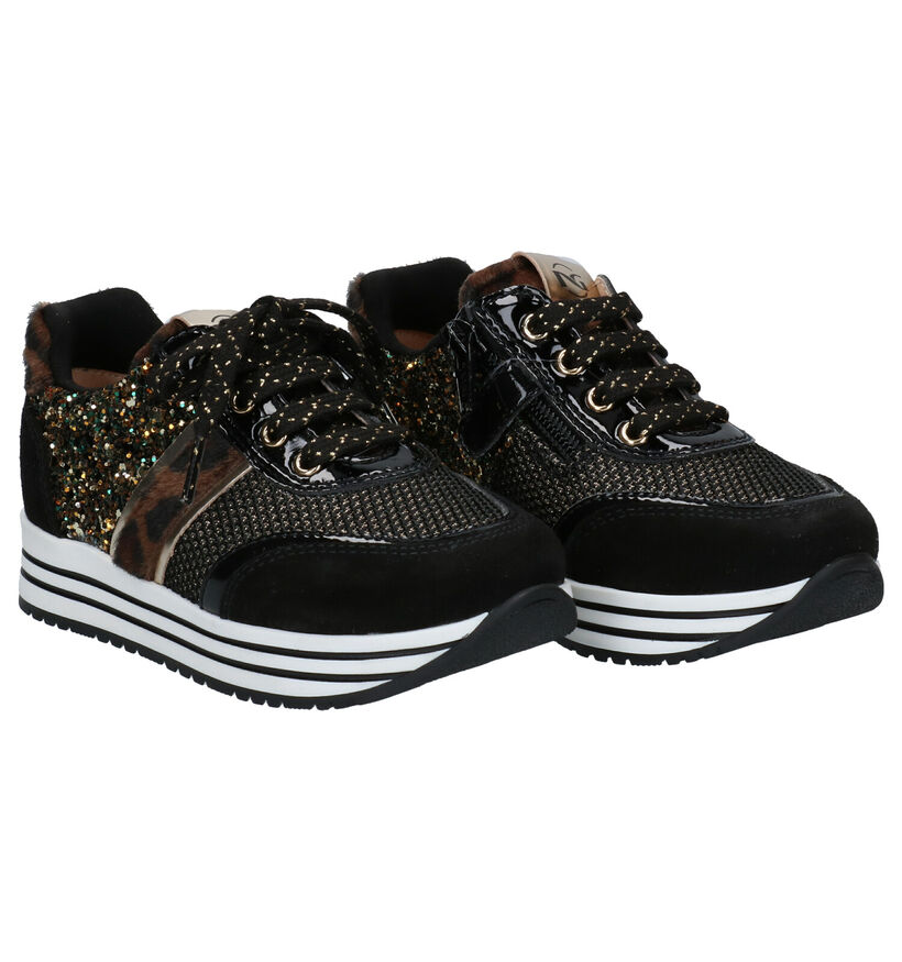 NeroGiardini Baskets basses en Noir en daim (297727)