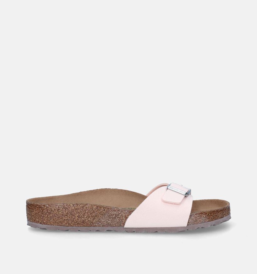 Birkenstock Madrid Vegan Nu-pieds en Rose pour femmes (339546)