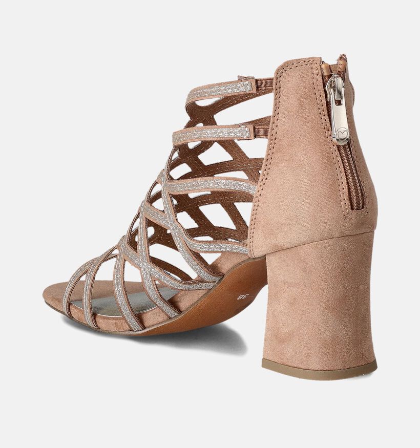 Marco Tozzi Sandales à talons en Marron pour femmes (354238)