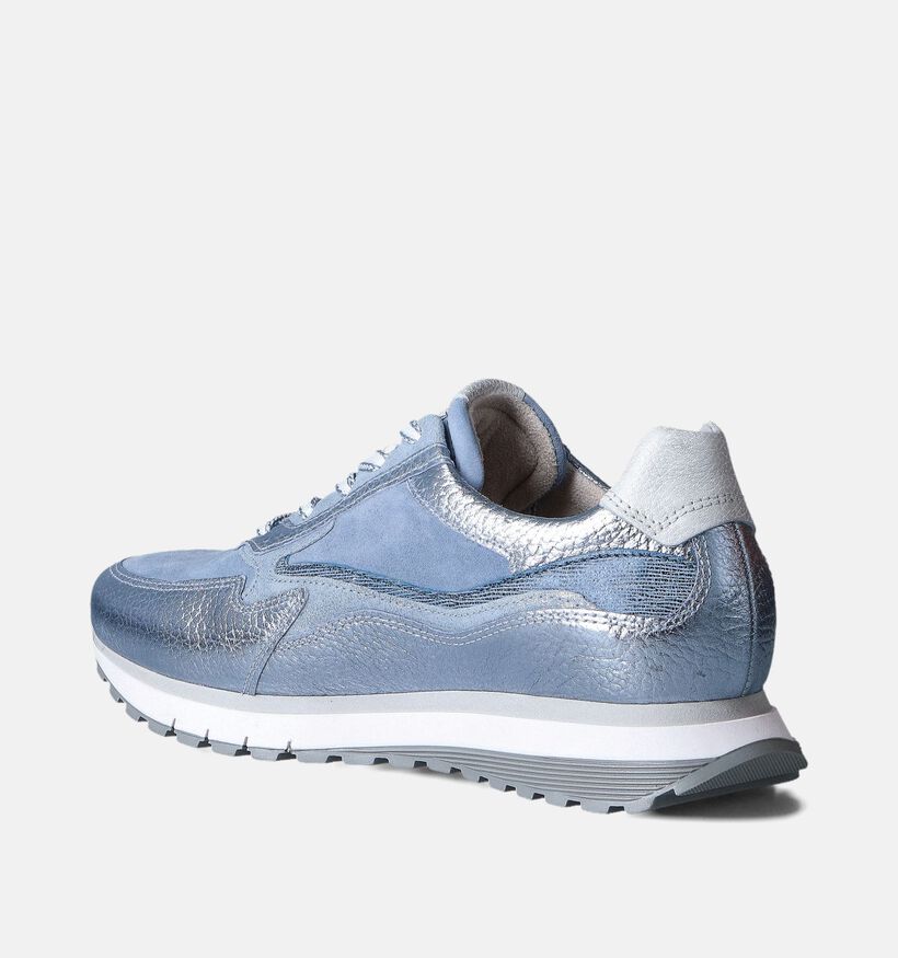 Gabor OptiFit Blauwe Sneakers voor dames (352077) - geschikt voor steunzolen