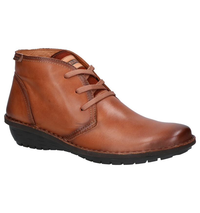 Pikolinos Wabana Bottines en Cognac en cuir (261453)