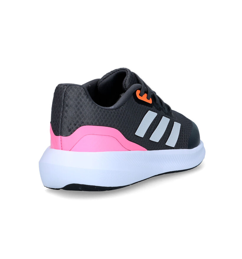 adidas Runfalcon 3.0 Baskets en Gris pour filles (324150) - pour semelles orthopédiques