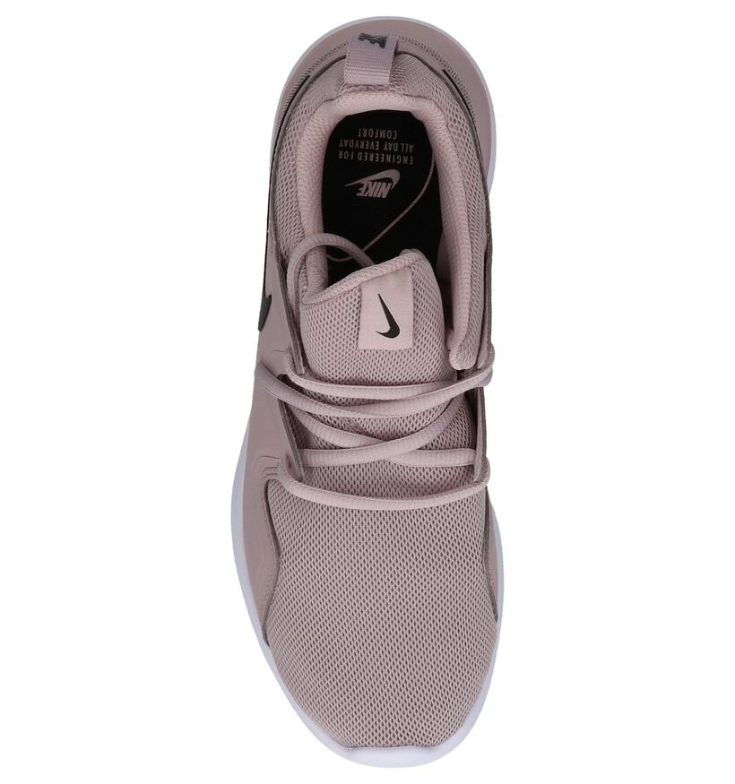 Nike Tessen Roze Sneakers in kunstleer (218134)