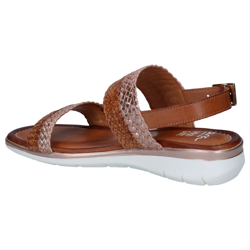 Ara Kreta Cognac Sandalen in leer (288976)