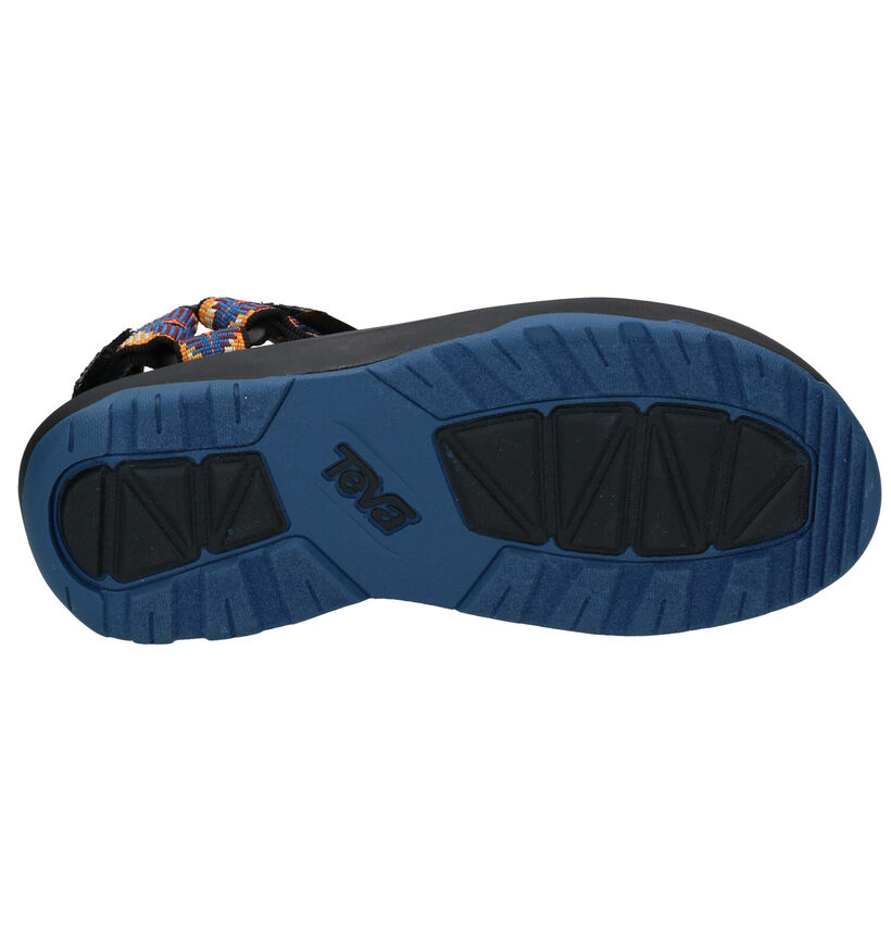 Teva Hurricane Blauwe Sandalen in stof (286623)