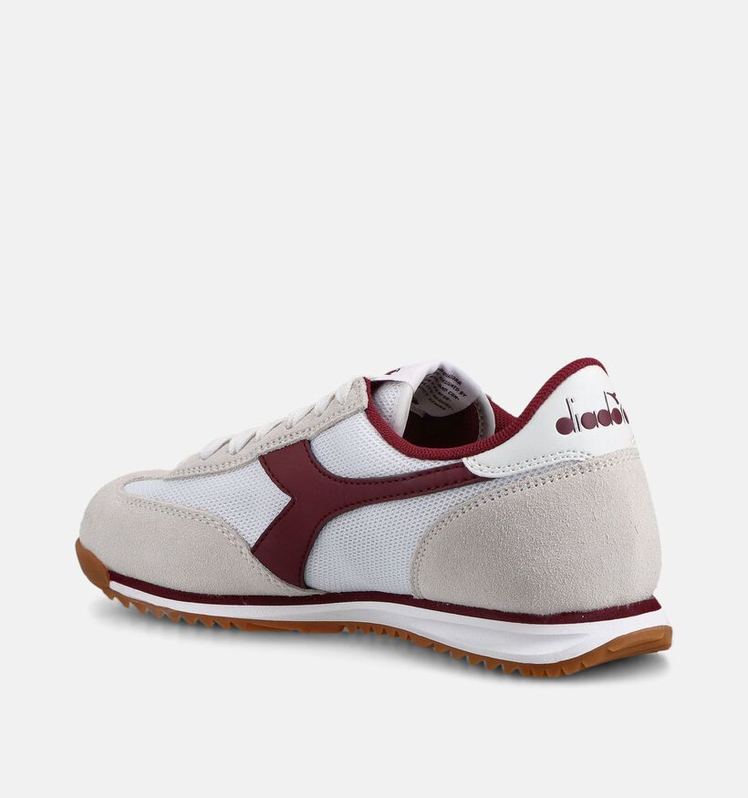 Diadora Cross Witte Sneakers voor dames (369037) - geschikt voor steunzolen
