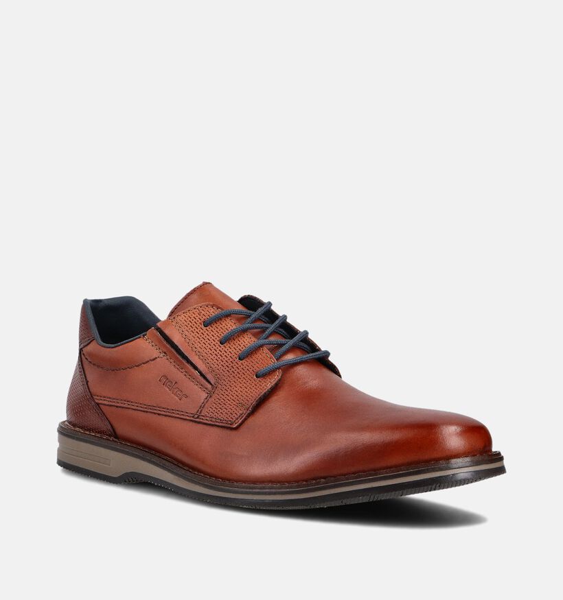 Rieker Chaussures classiques en Cognac pour hommes (360448)