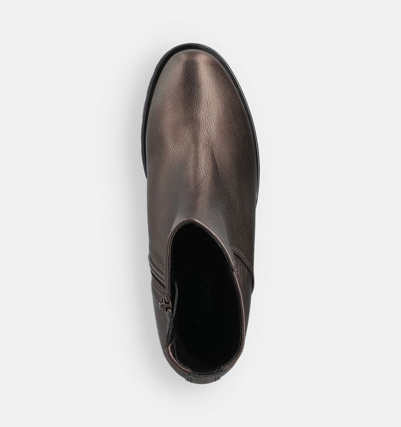 Gabor Bottines à talons en Marron pour femmes (363133)