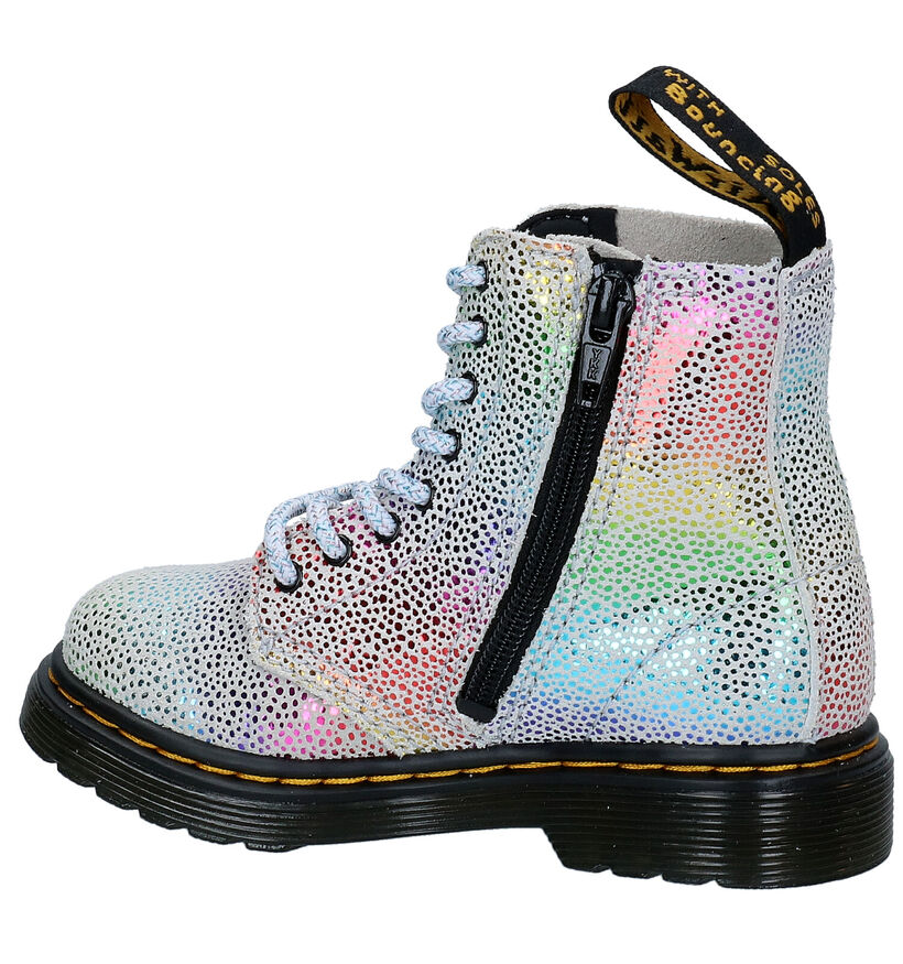 Dr Martens 1460 Pascal T Bottines en Argent pour filles (294433)