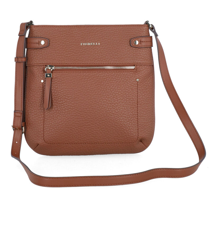 Fiorelli Anna Sac porté croisé en Cognac en simili cuir (296288)