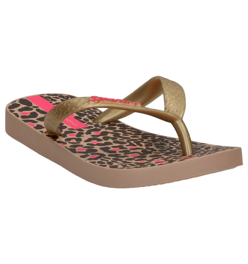 Ipanema Classic Vegan Gouden Teenslippers in kunststof (273154)