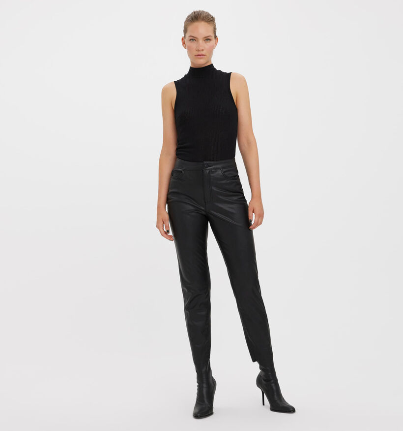 Vero Moda Brenda Pantalon chino en Noir L30 pour femmes (328966)