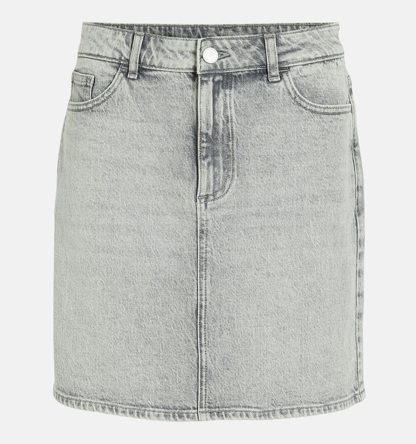 Vila Kaja Grijze Korte Jeansrok voor dames (351742)