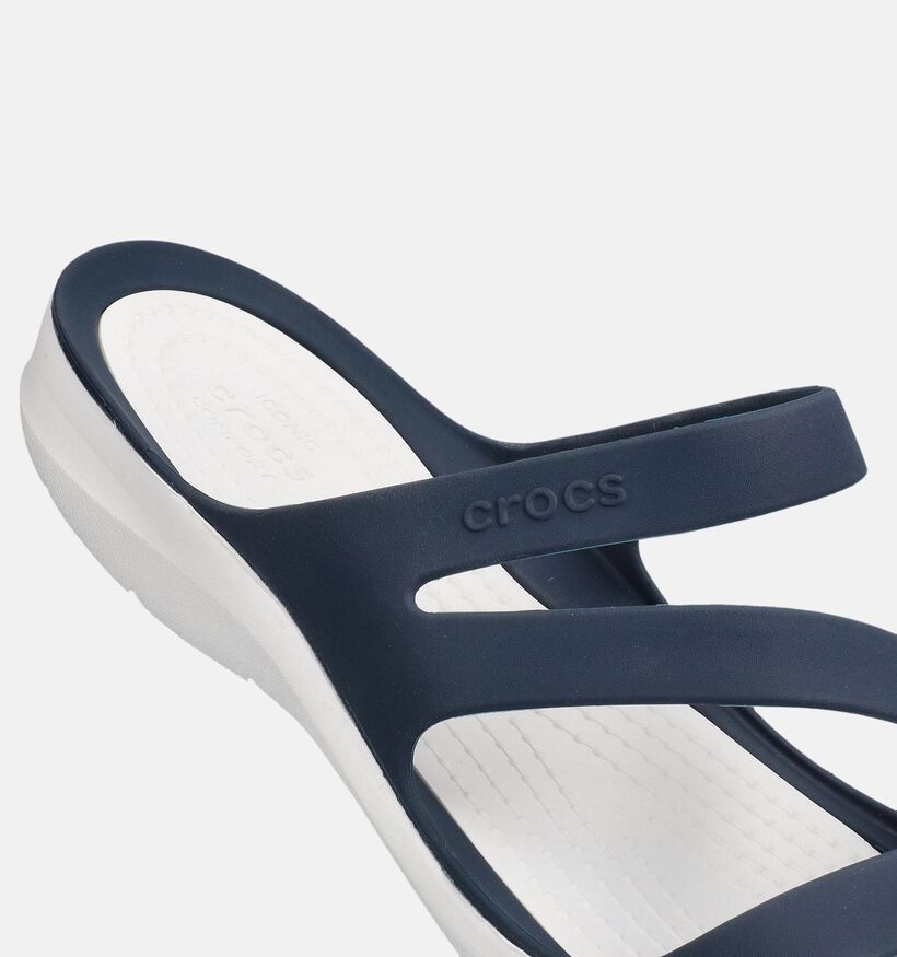 Crocs Swiftwater Claquettes en Bleu pour femmes (369989)