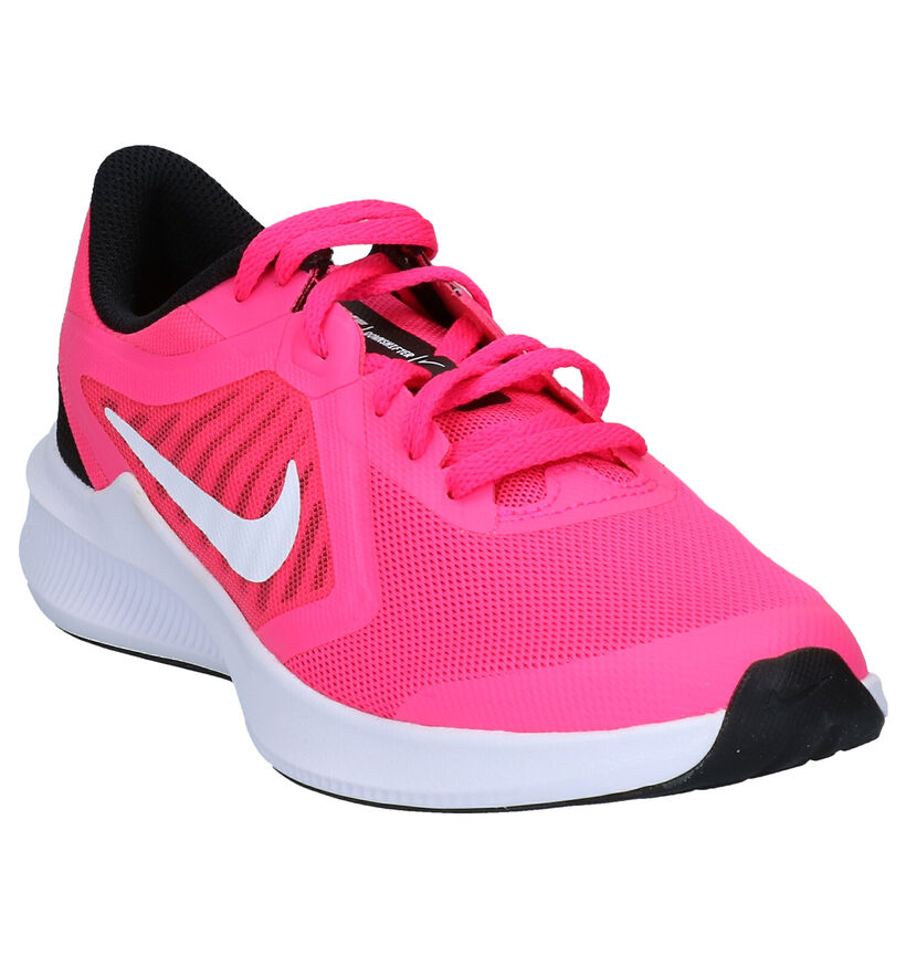 Nike Downshifter 10 GS Roze Sneakers in kunststof (277547)