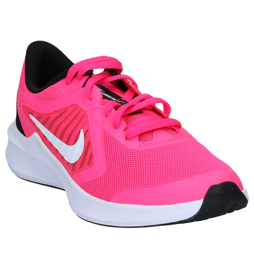 Nike Downshifter 10 GS Baskets en Rose en synthétique (277547)