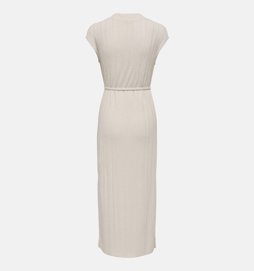 JDY Sonal Oatmeal Long Lichtbeige Lange Jurk voor dames (373904)