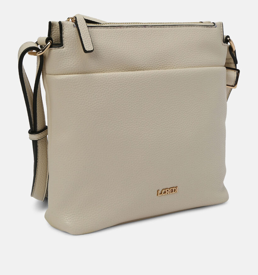 L. Credi Ella Beige Crossbody tas voor dames (356609)